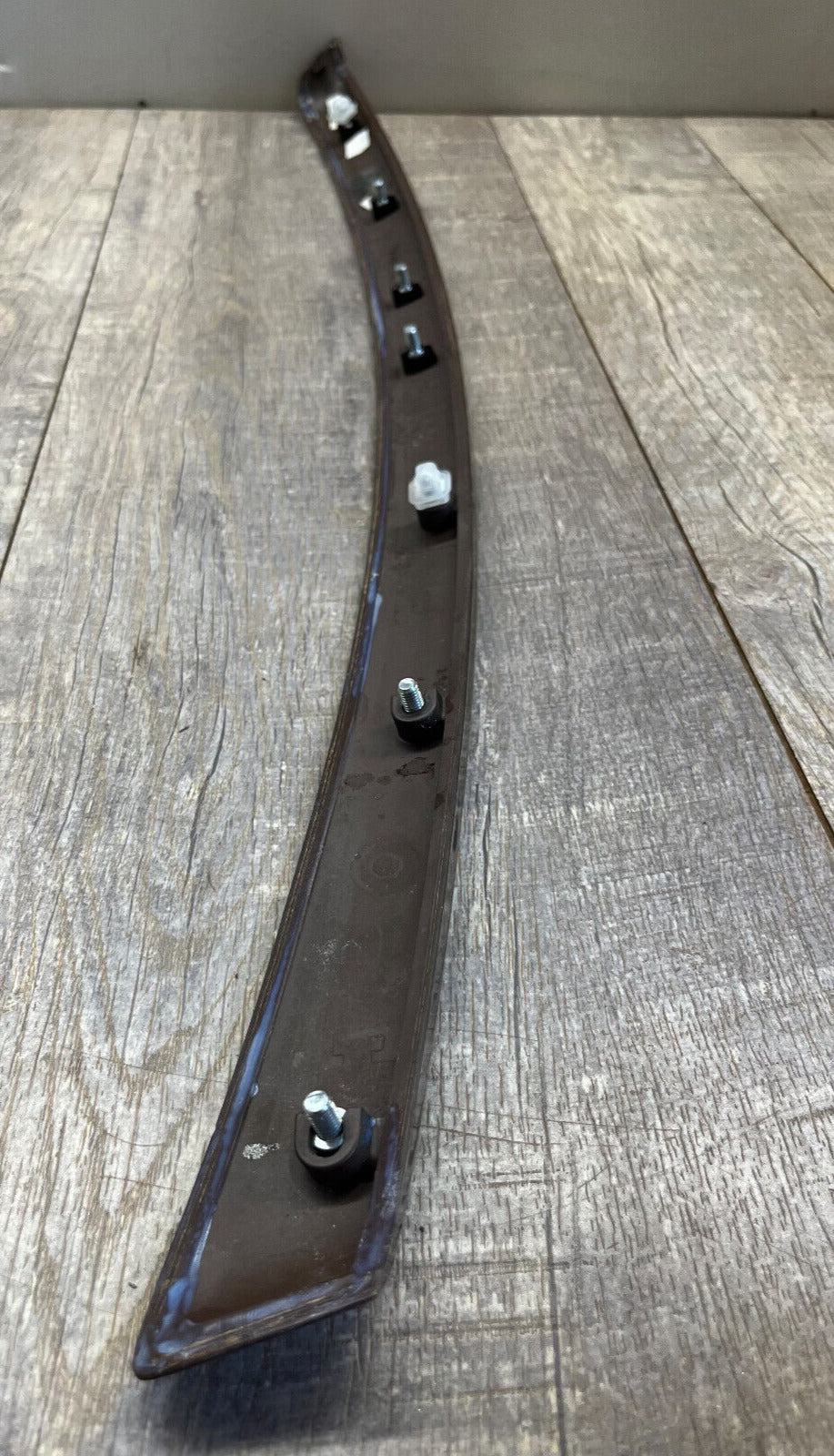 2006-11 BMW E90 328i Front Right Door Trim Walnut Wood Moulding OEM