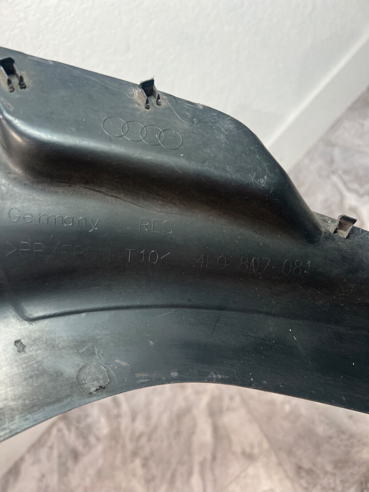 2007-15 Audi Q7 Front Engine Motor Upper Core Radiator Support Cover Panel OEM