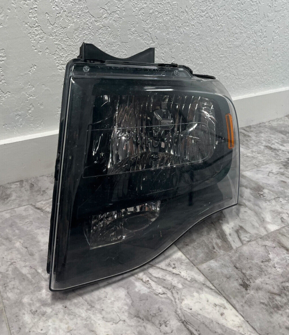 2007-14 Ford Expedition Left Driver Headlight Halogen OEM