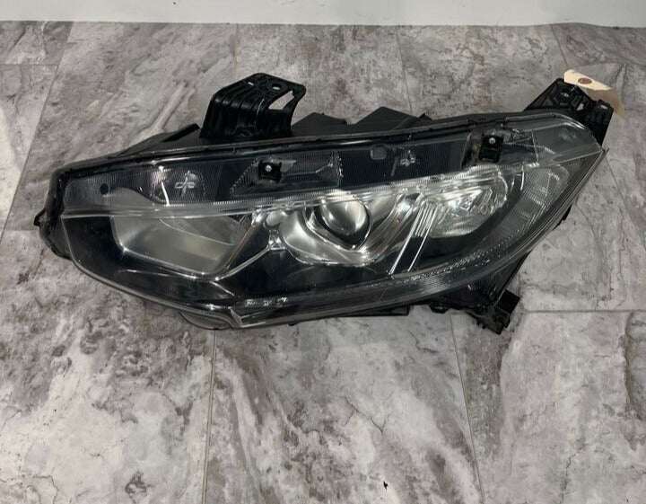 2016-20 Honda Civic Left Driver Side Headlight Halogen OEM