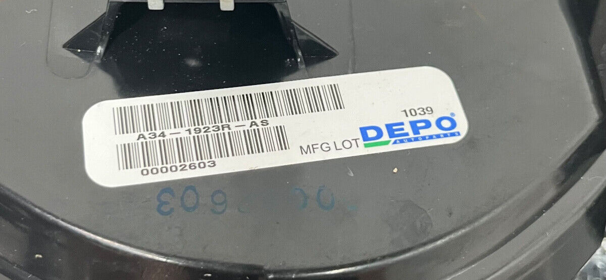 2009-18 Dodge Ram 1500/2500/3500 Rear Passenger Right Side Tail Light