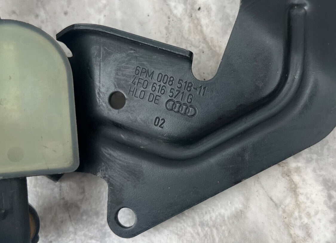 2005-11 Audi A6 Rear Left Side Headlight Leveling Sensor w/Bracket OEM