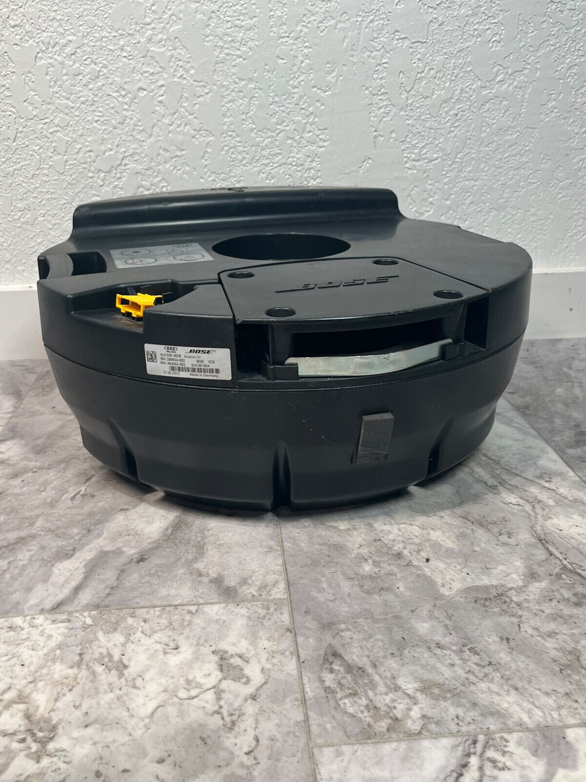 2007-15 Audi Q7 Rear Speaker Subwoofer Bass Box BOSE OEM