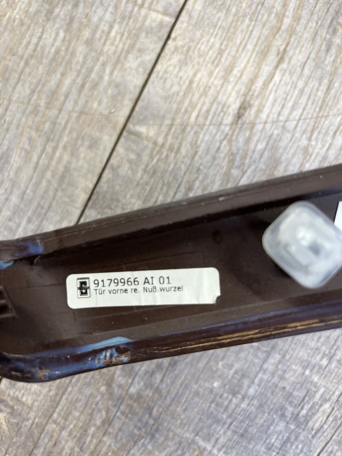 2006-11 BMW E90 328i Front Right Door Trim Walnut Wood Moulding OEM
