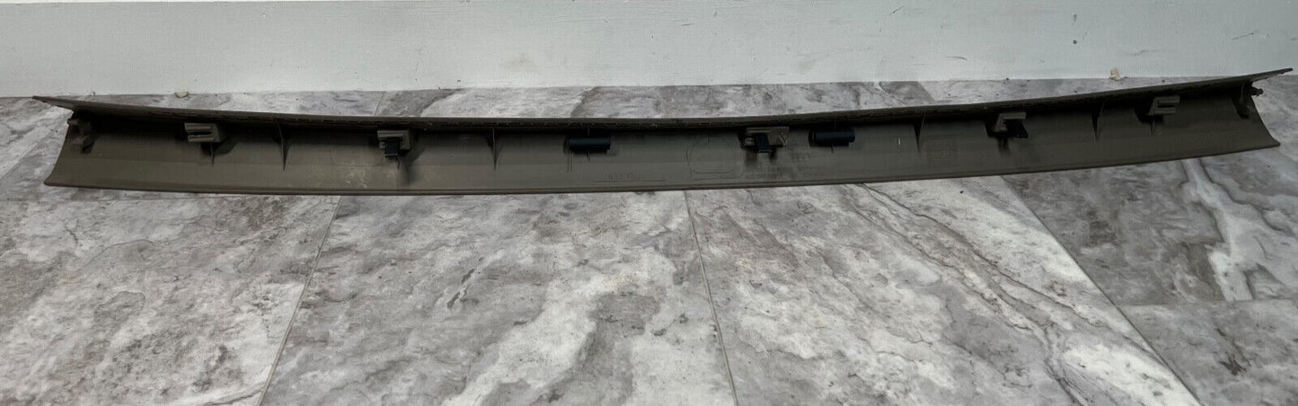 2007-15 Audi Q7 Upper Center Trunk Hatch Trim Panel OEM