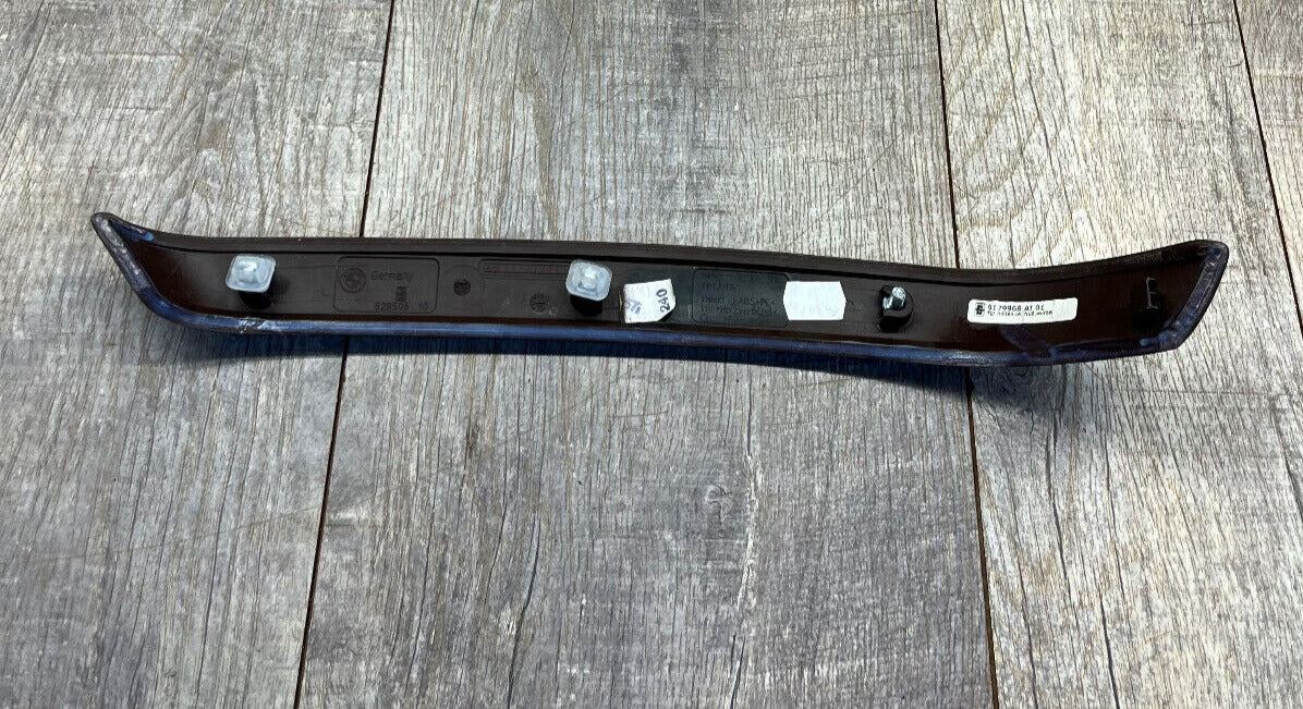 2006-11 BMW E90 335i 328i Rear Right Door Panel Walnut Wood Trim Cover OEM