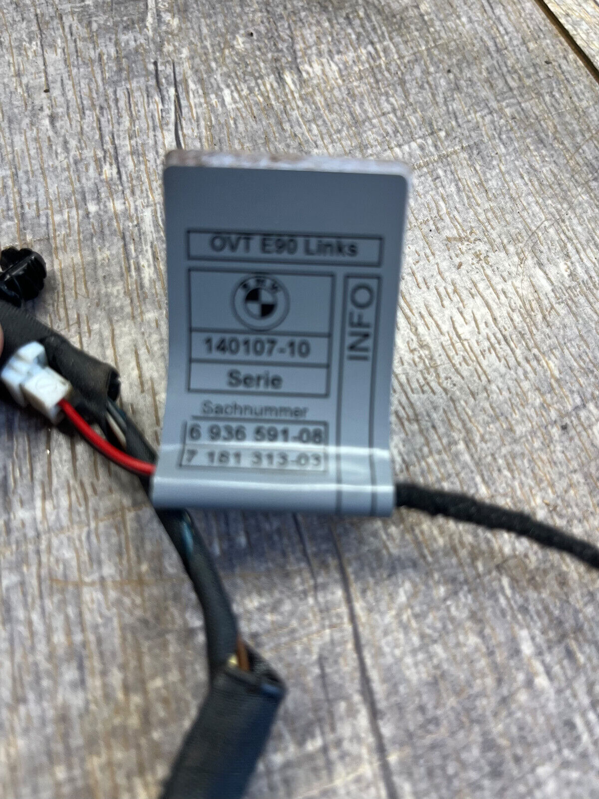 2006-11 BMW E90 328i Front Left or Right Side Door Wiring Harness OEM