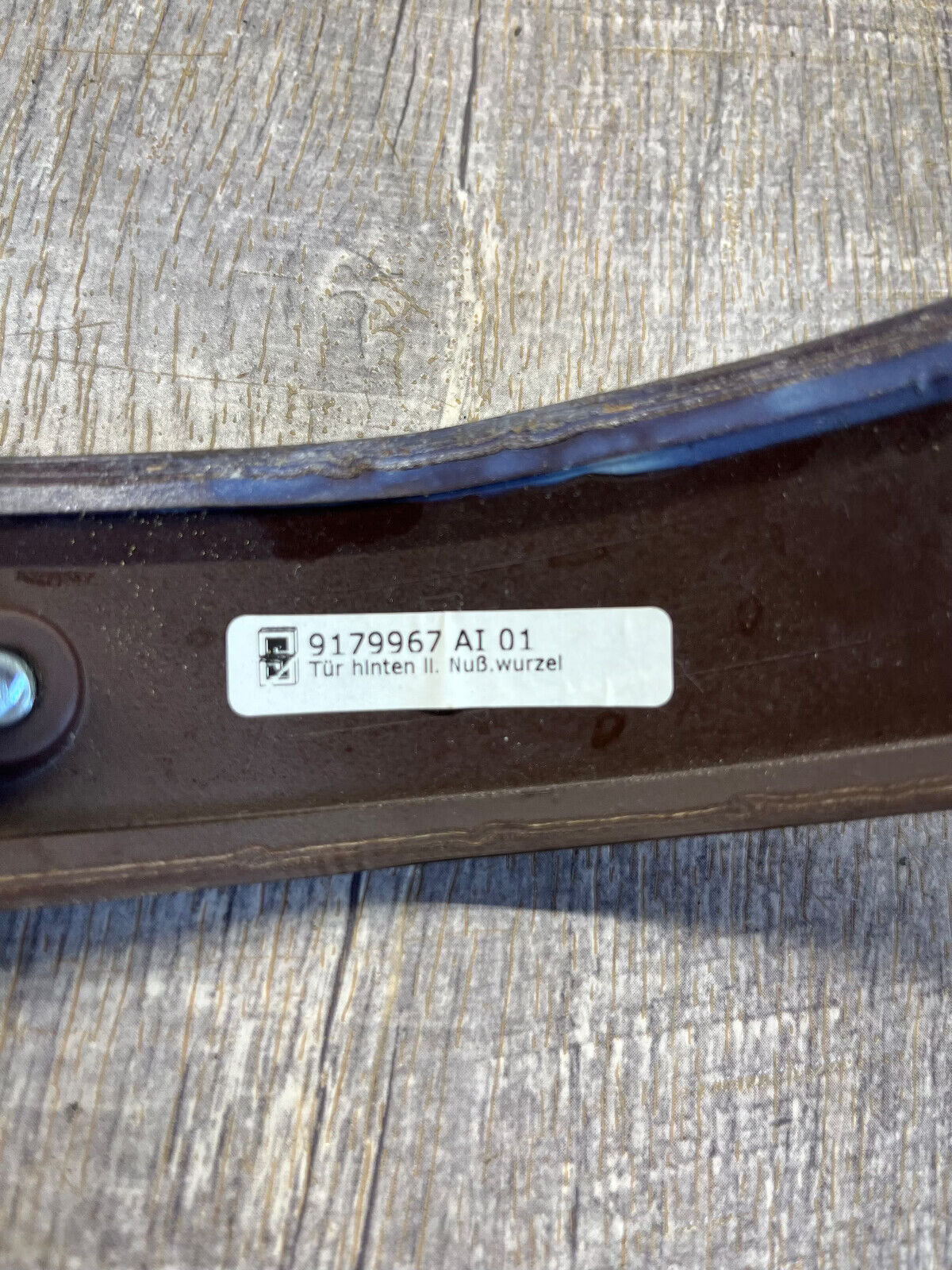 2006-11 BMW E90 335i 328i Rear Left Door Panel Walnut Wood Trim Cover OEM