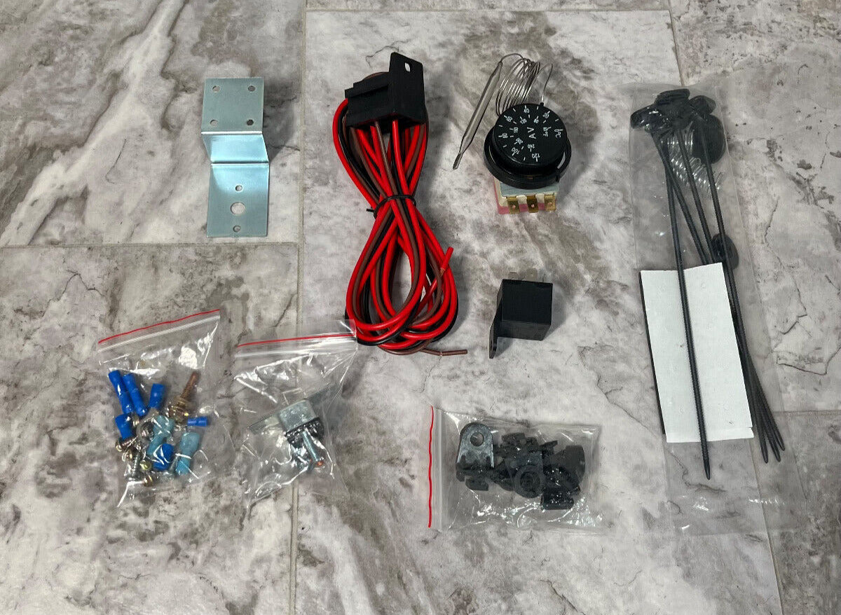 Maxon Performance 12V Electric Radiator Fan Pusher 120w High Power Motor