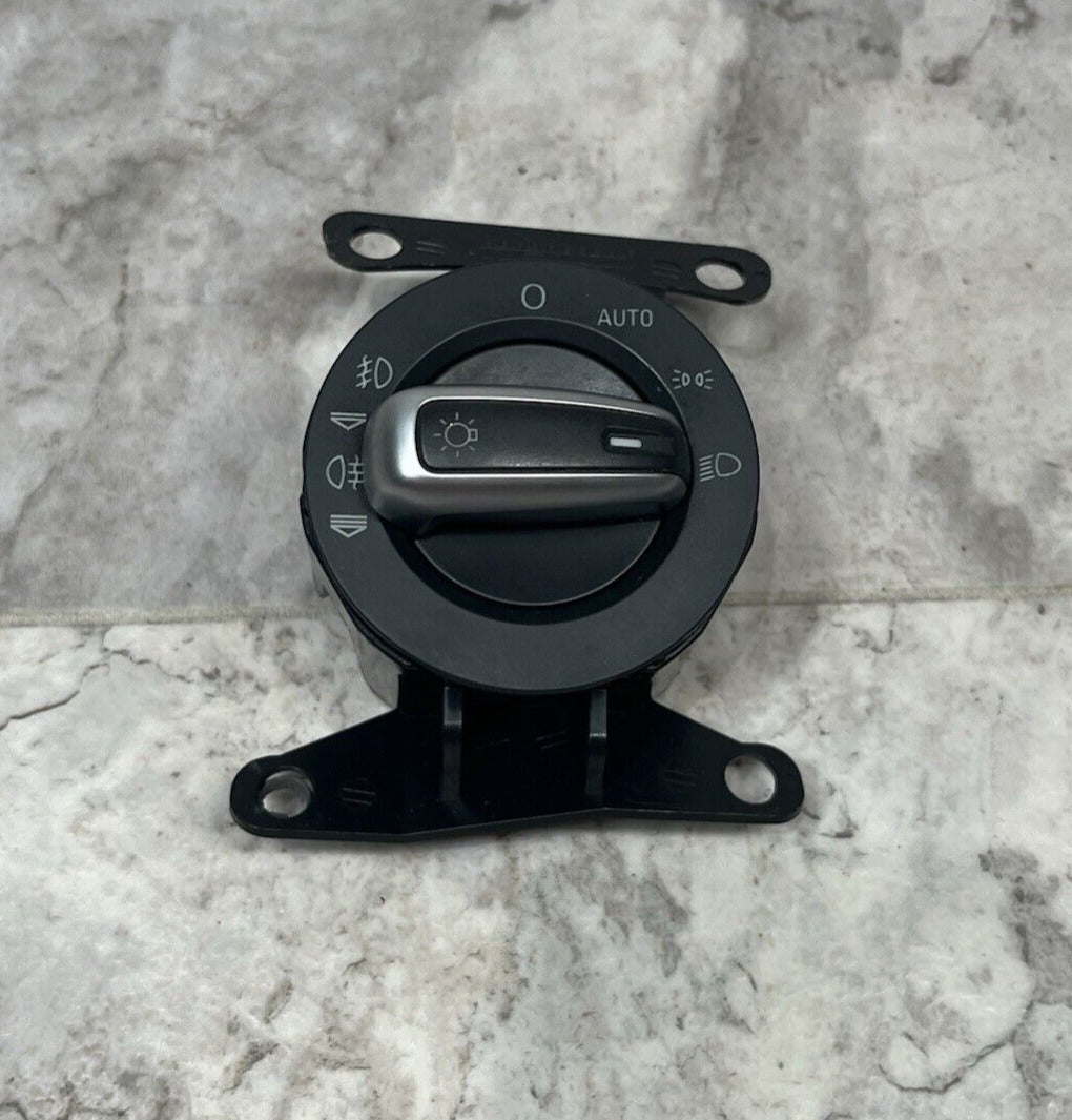 2007-15 Audi Q7 Front Dash Headlight Lamp Control Switch OEM