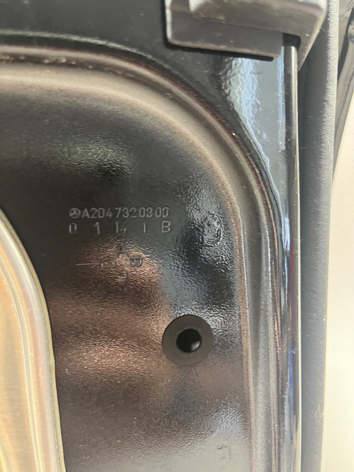2008-14 Mercedes W204 C300 C350 Rear Left Side Door Complete