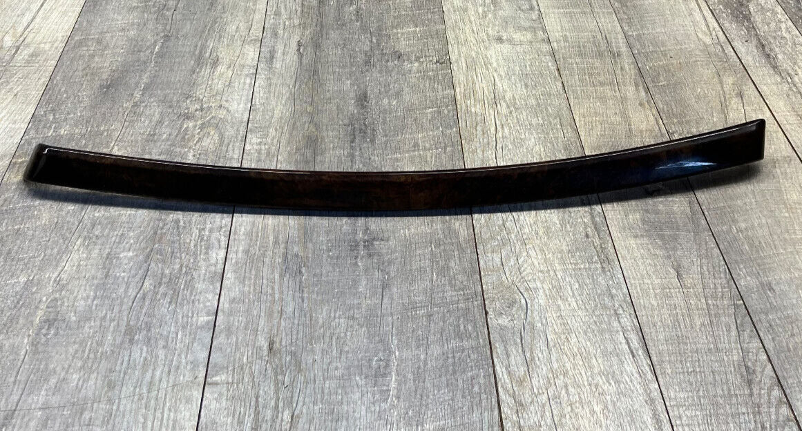 2006-11 BMW E90 328i Front Right Door Trim Walnut Wood Moulding OEM