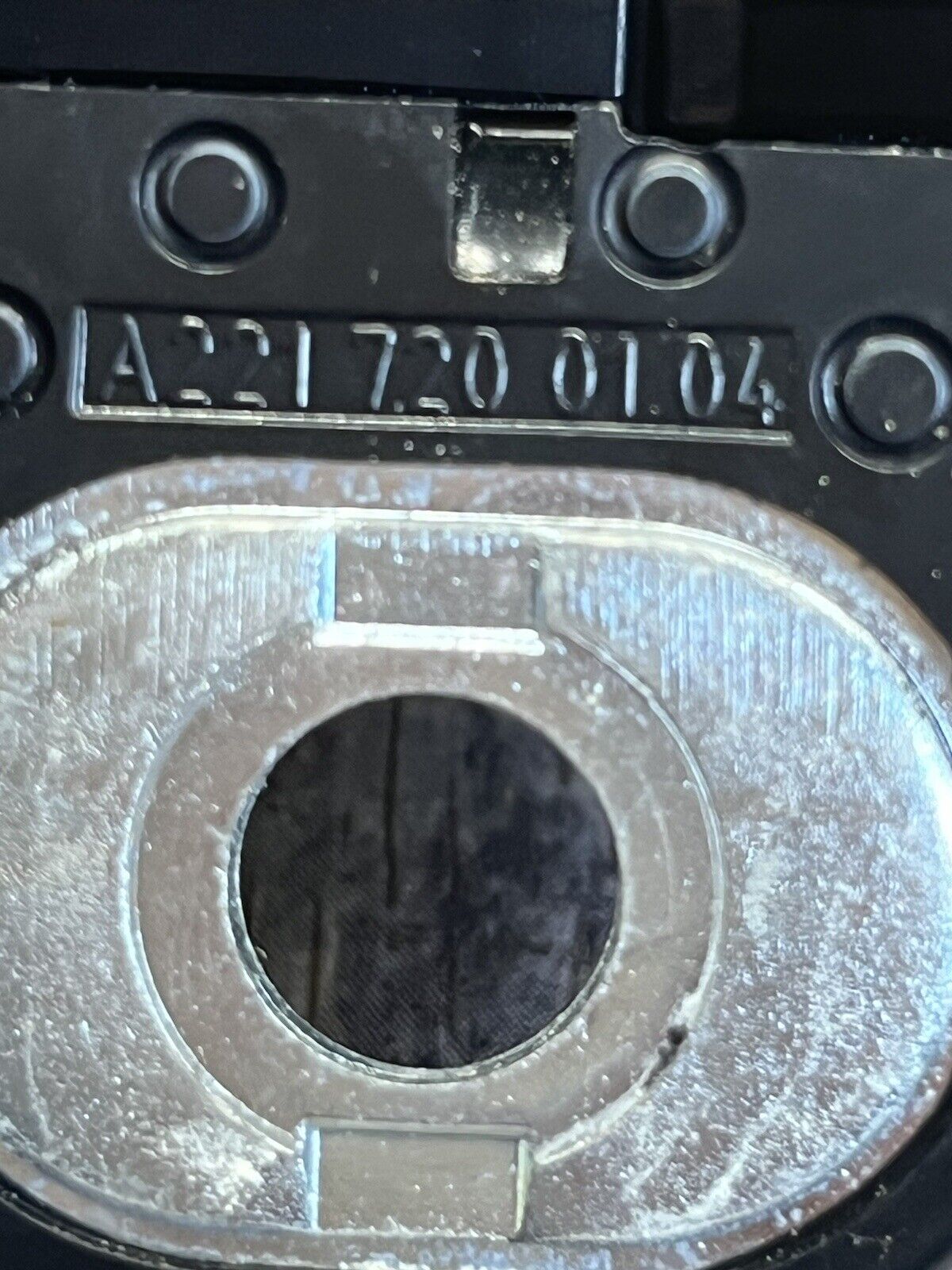 2007-13 Mercedes W221 S550 Front or Rear Door Lock Catch Plate OEM