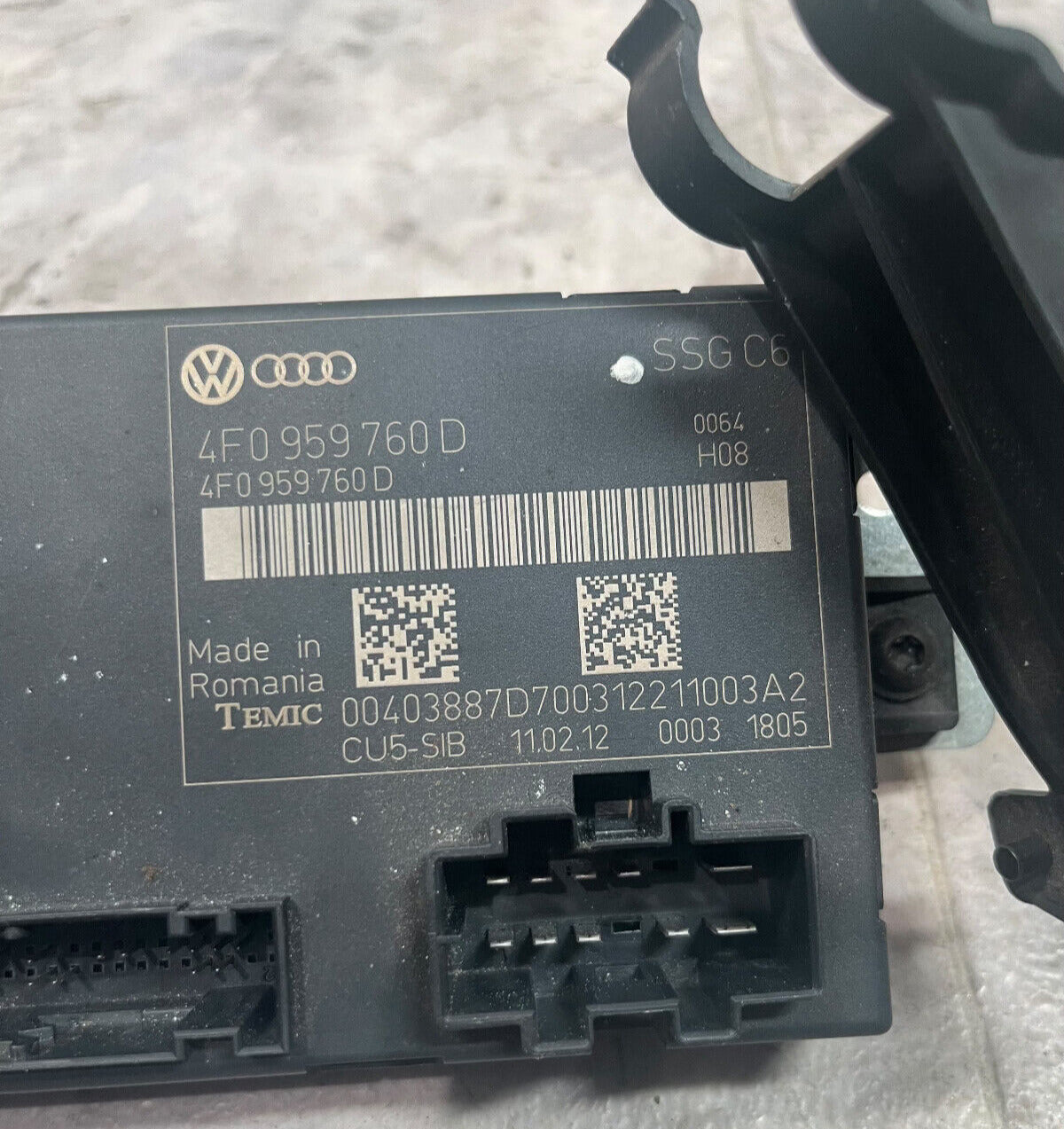 2005-15 Audi A6 S6 Q7 Front Left Memory Seat Control Module OEM