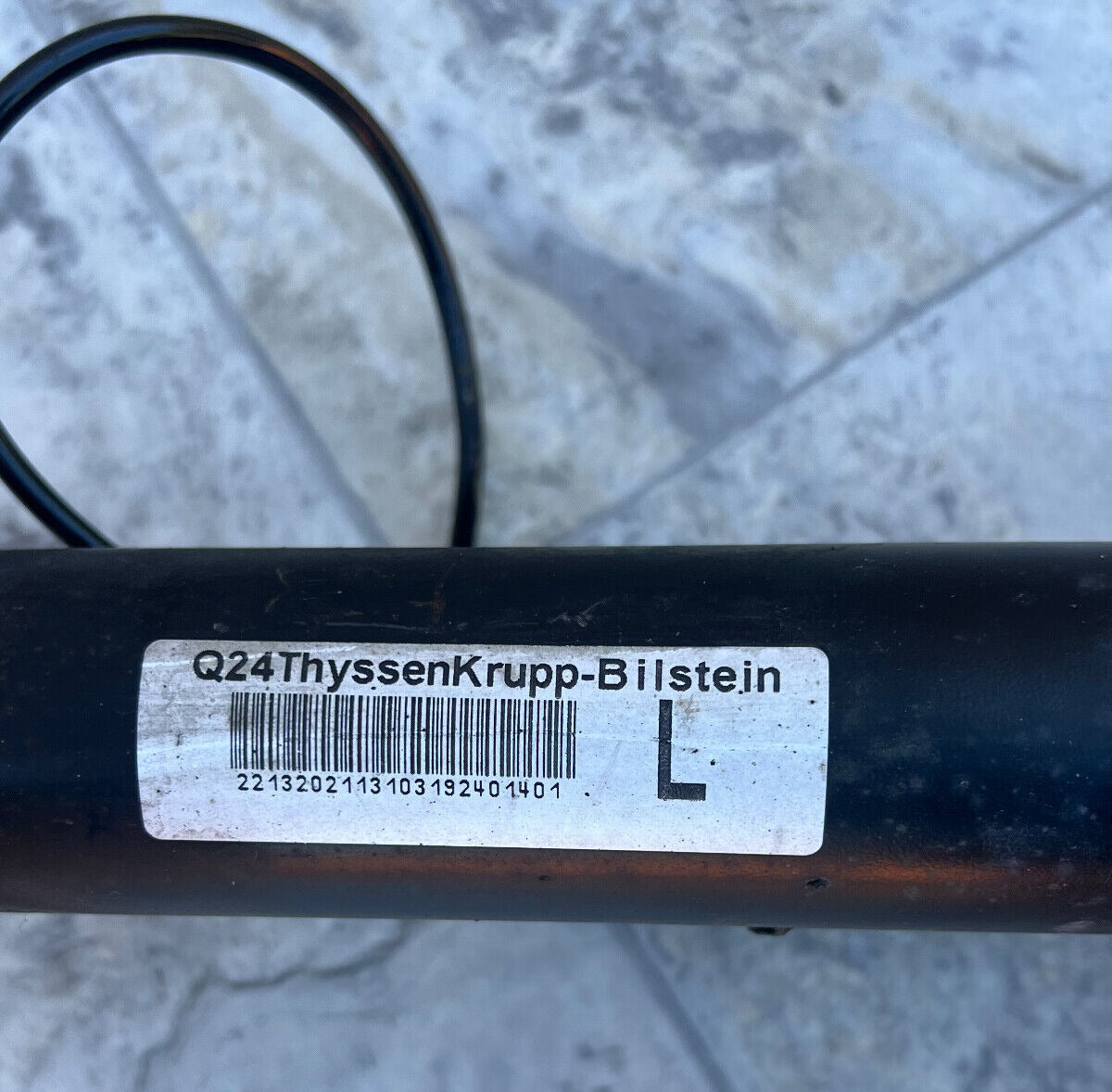 2007-13 Mercedes W221 S550 Rear Left Air Suspension Shock Strut OEM LOCAL