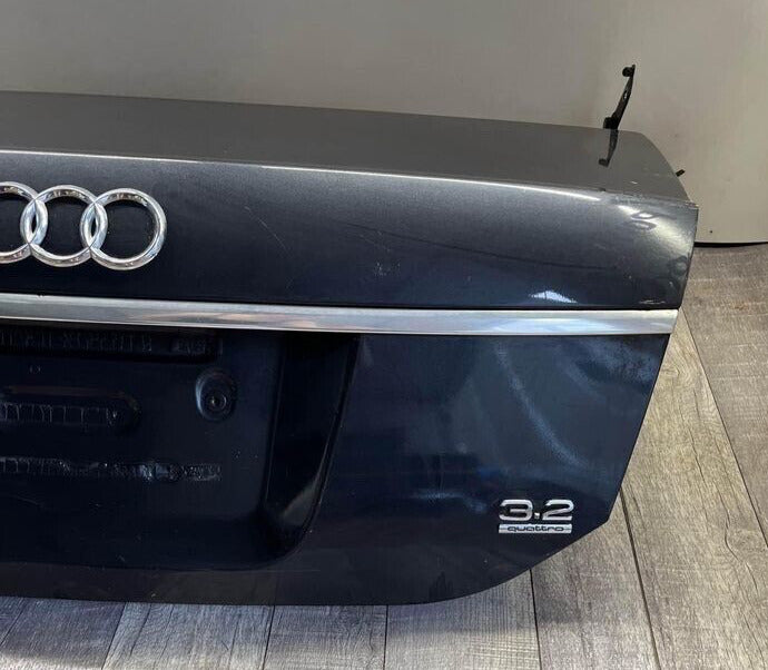 2005-08 Audi A6 Quattro Trunk Lid Shell Black OEM