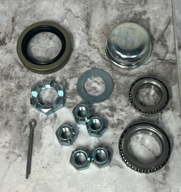 Trailer Hub Kit w/ Round Trailer Spindle (LEFT OR RIGHT)