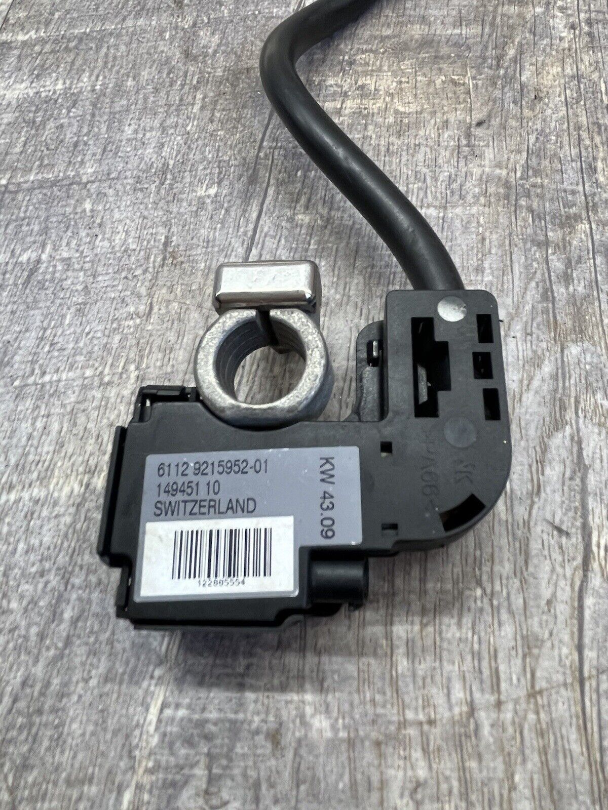 2006-13 BMW E90 E92 328i Negative Battery Cable Terminal Ground Wire OEM