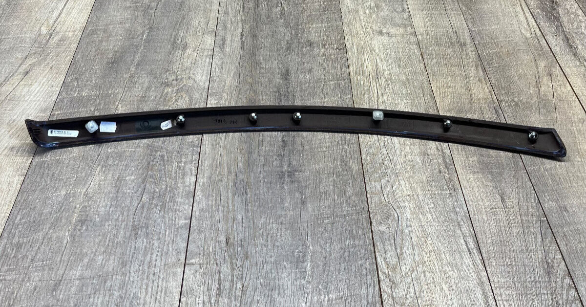 2006-11 BMW E90 328i Front Right Door Trim Walnut Wood Moulding OEM