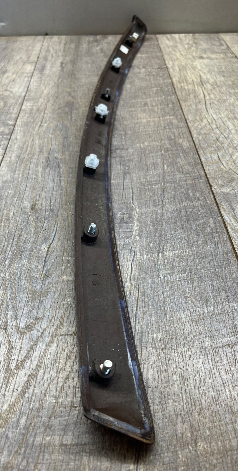 2006-11 BMW E90 328i Front Left Door Trim Walnut Wood Moulding OEM