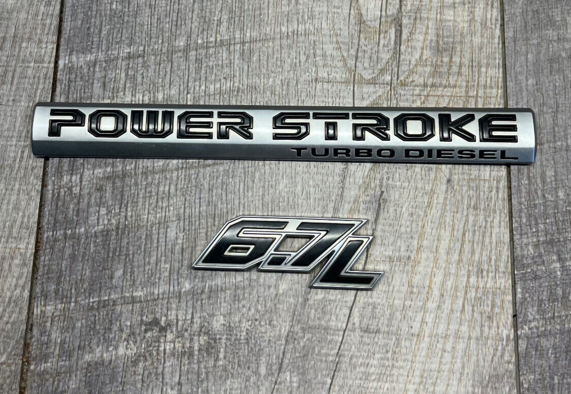 2017-20 Ford F250 F350 6.7L Power Stroke Turbo Diesel Emblem OEM