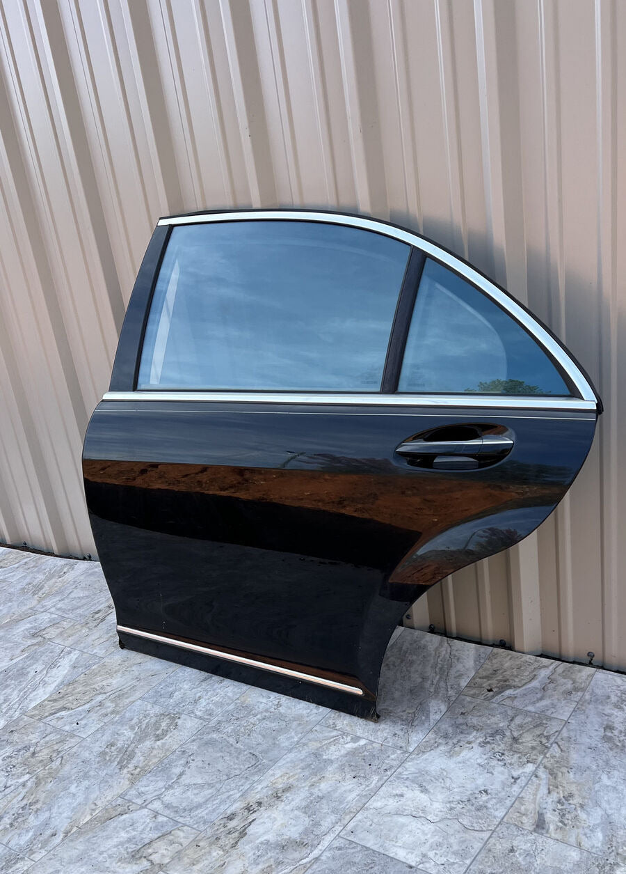 2007-13 Mercedes Benz W221 S550 Rear Left Driver Side Door Shell OEM