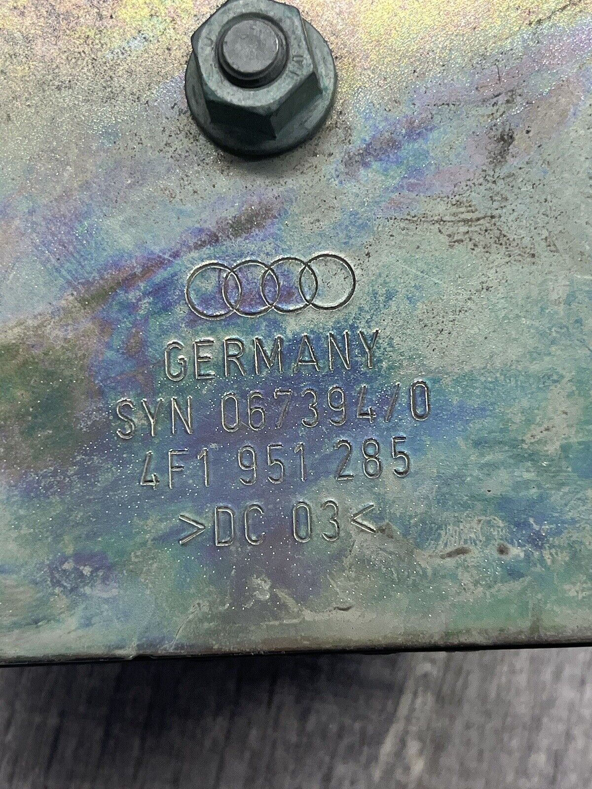 2011-18 Audi A6 A5 Anti-Theft Alarm Horn Siren OEM