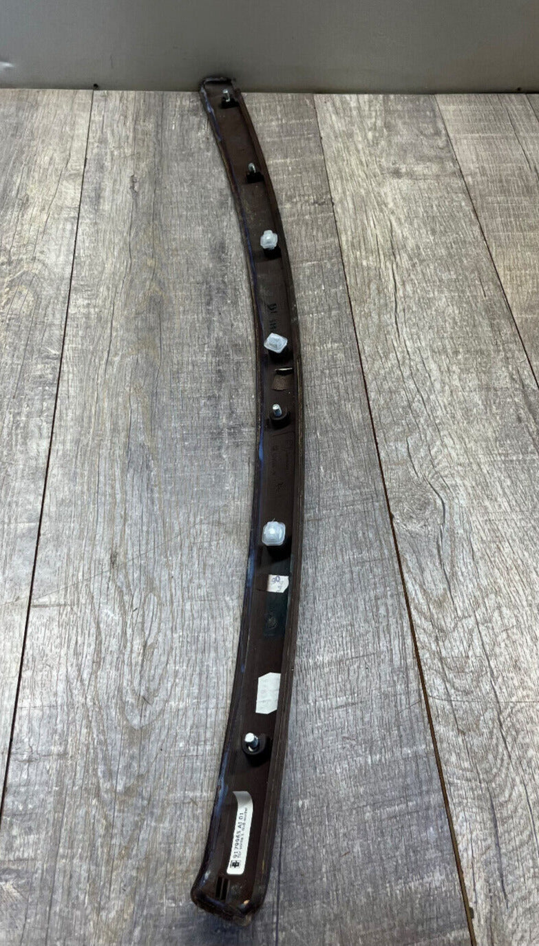 2006-11 BMW E90 328i Front Left Door Trim Walnut Wood Moulding OEM