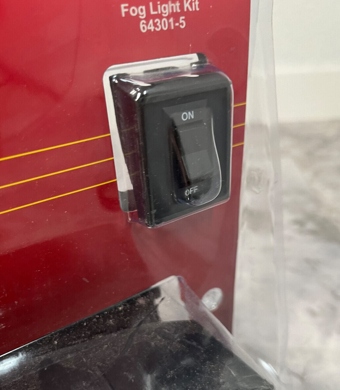 Grote Halogen Fog Light Kit W/switch, Wiring- 55 Watt 12v 64301-5