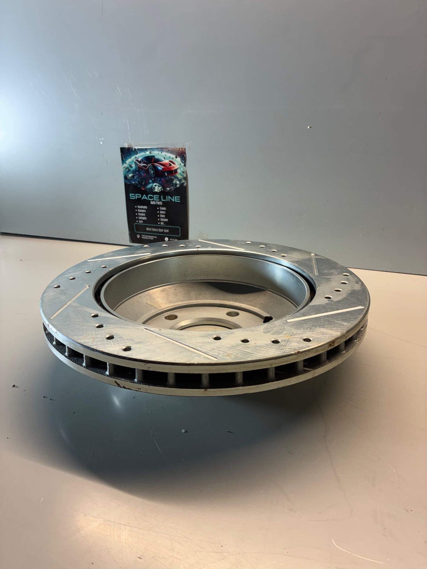 2013-17 Audi Q7 Rear Brake Left Driver Side Rotor Disc