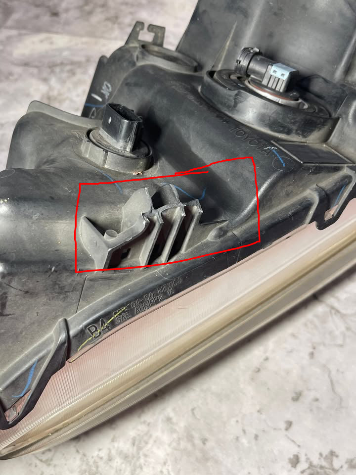 2016-23 Toyota Tacoma Left Side Halogen Headlight OEM