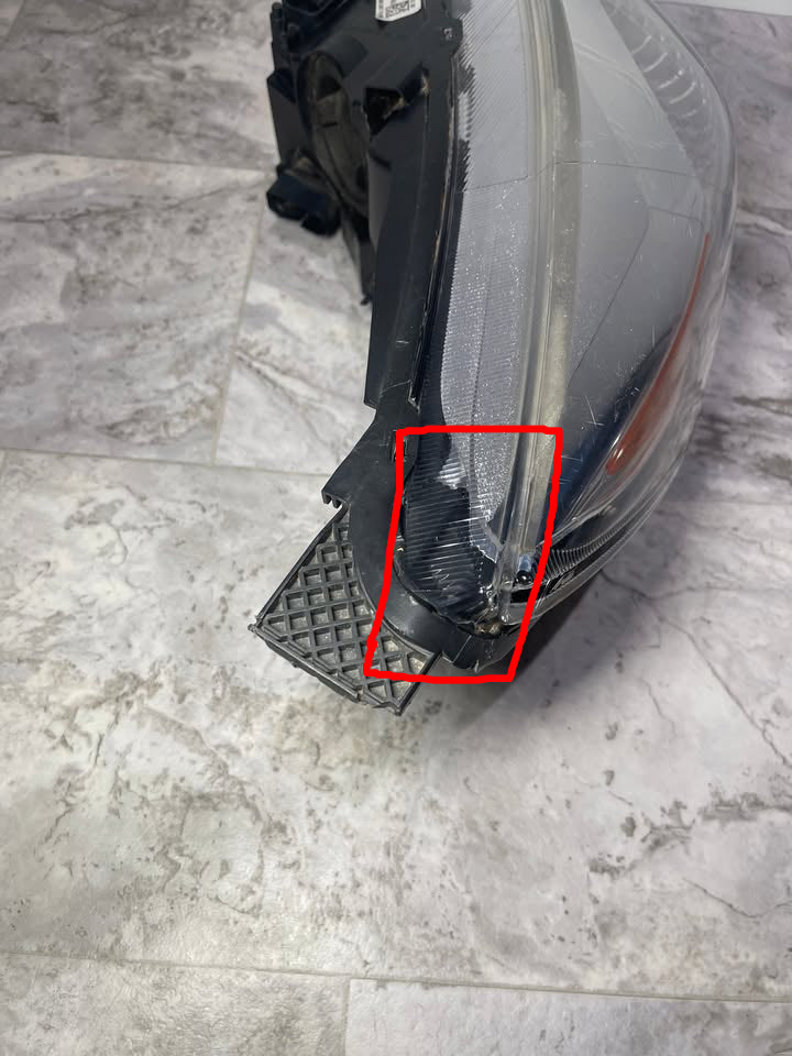 2015-18 Ford Focus Right Headlight Chrome OEM