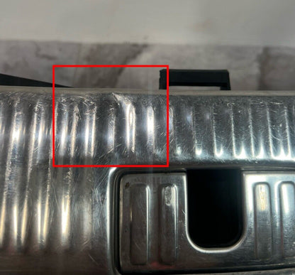 2007-15 Audi Q7 Rear Trunk Sill Scuff Plate Trim Cover Panel Molding OEM