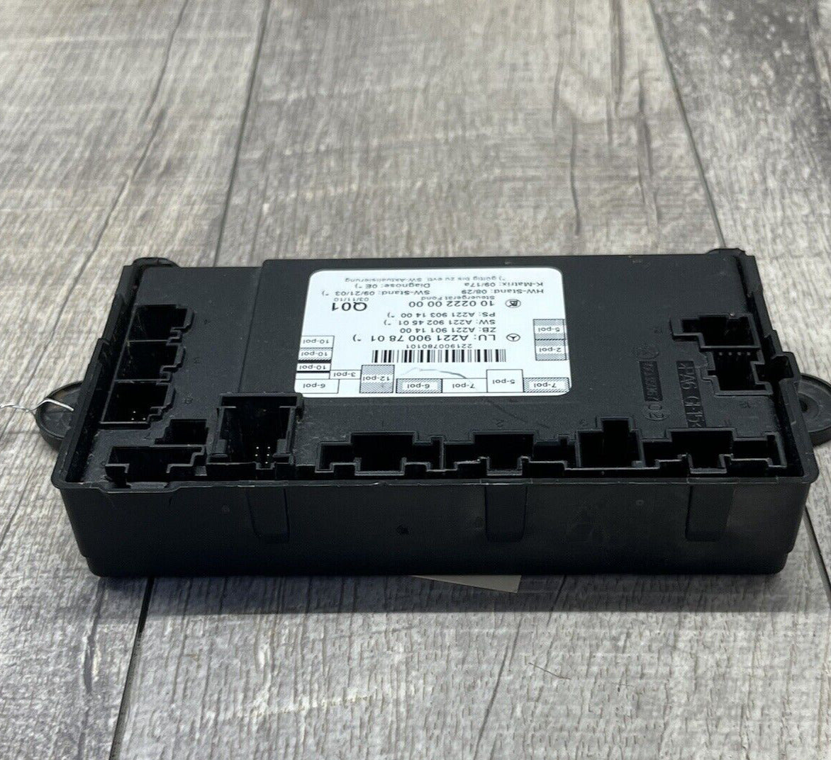 2007-13 Mercedes W221 S550 S400 Rear Right or Left Side Door Control Module OEM