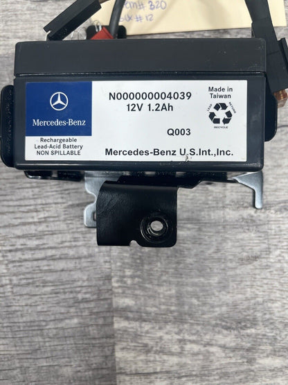 2007-13 Mercedes W221 S550 CL500 Auxiliary Secondary Backup Batter OEM