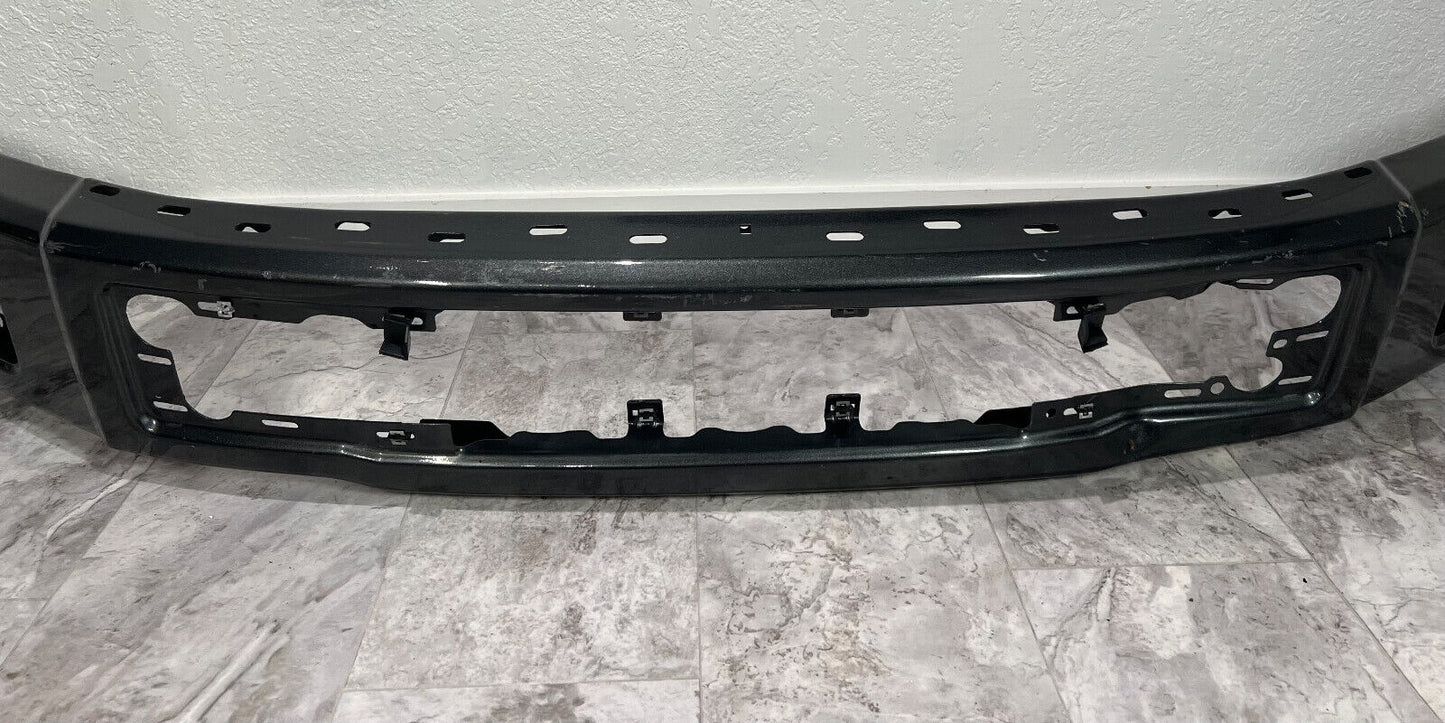 2015-17 Ford F-150 Front Bumper Face Bar W/ Fog Black