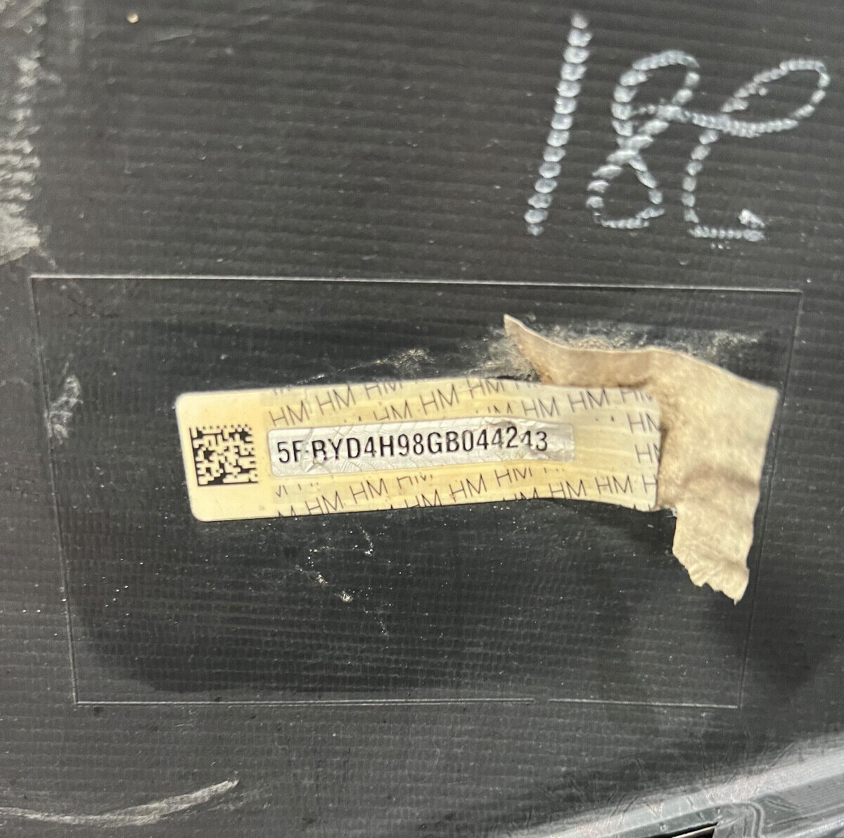 2017-20 Acura MDX Base Rear Bumper Cover Panel OEM