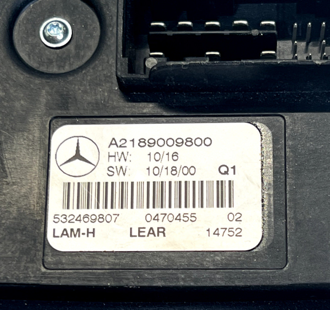 2012-16 Mercedes CLS550 LED Headlight Voltage Regulator Ballast Module OEM