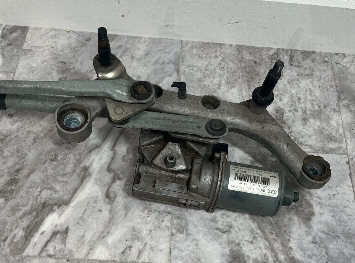 2007-15 Audi Q7 Windshield Wiper Motor With Linkage Assembly OEM