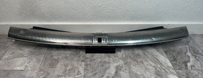 2007-15 Audi Q7 Rear Trunk Sill Scuff Plate Trim Cover Panel Molding OEM