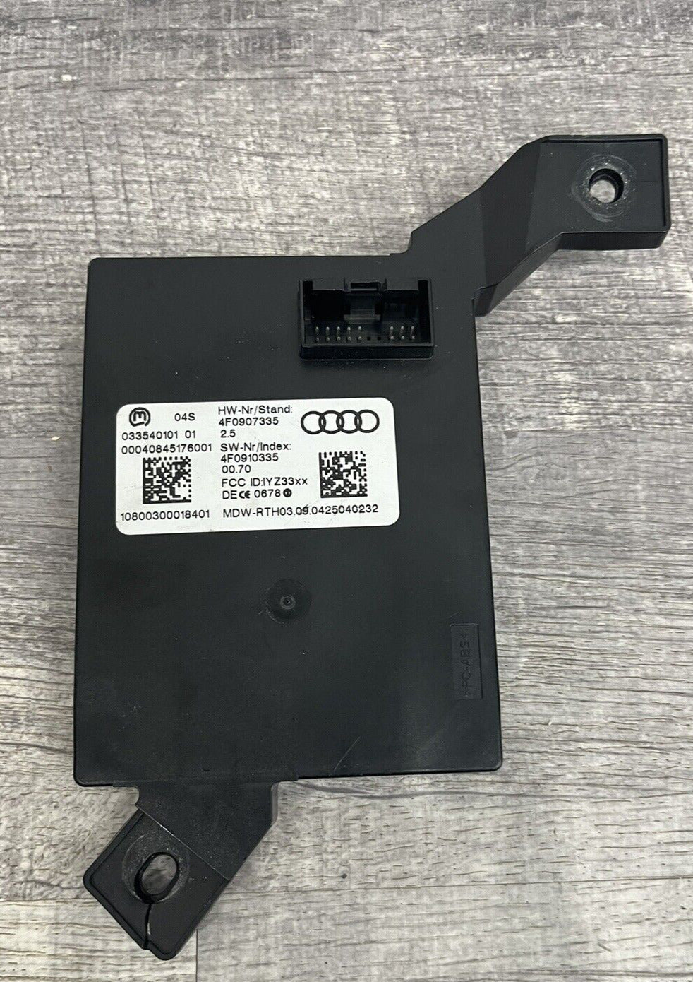 2005-10 Audi A6 Keyless Entry Control Module Computer Unit OEM