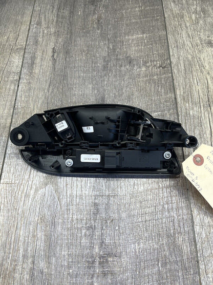 2007-15 Audi Q7 Front Left Side Interior Door Handle With Switch & Memory OEM