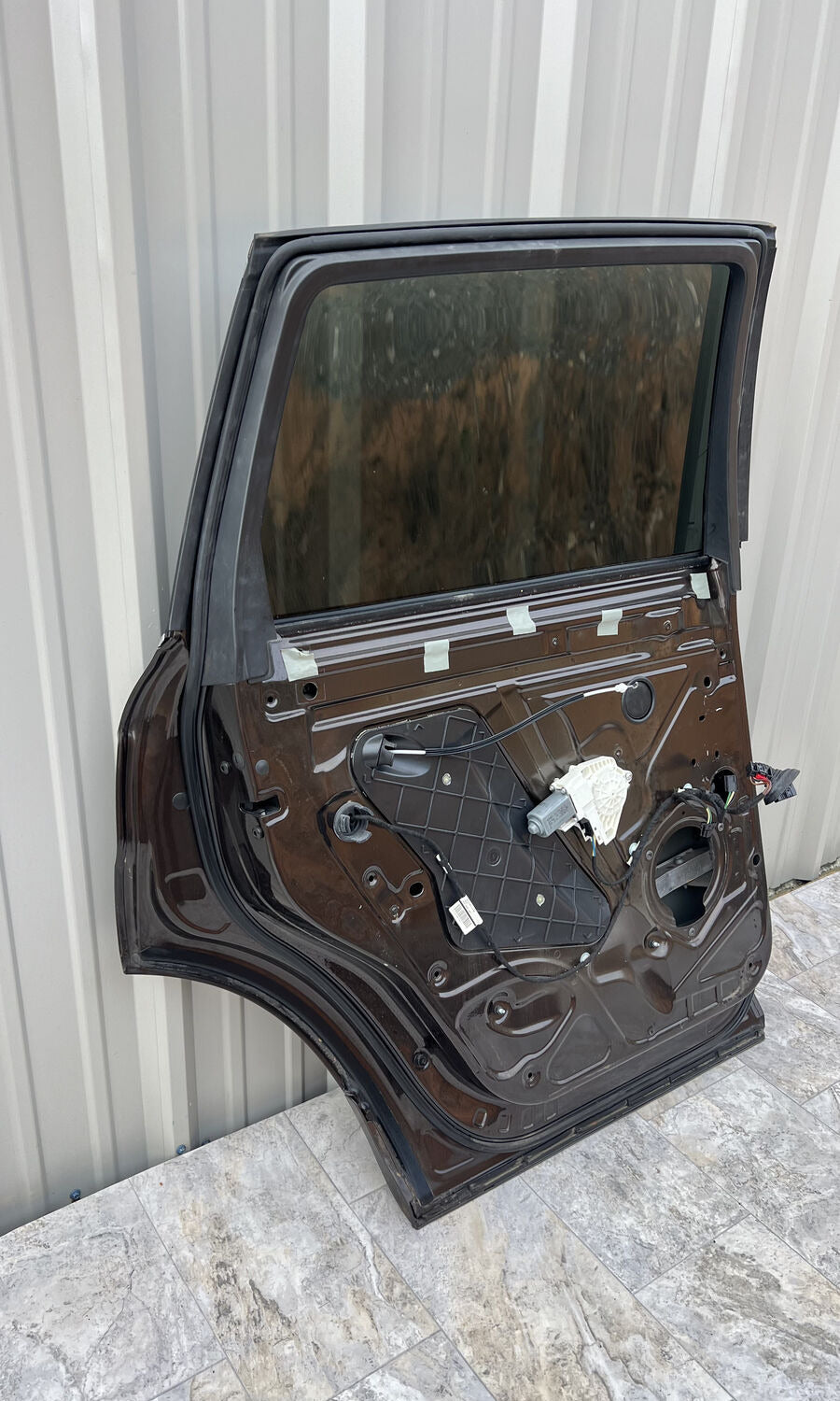 2007-15 Audi Q7 Rear Left Driver Side Door Shell Panel OEM