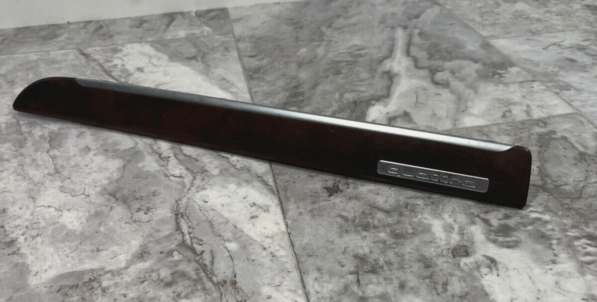 2010-15 Audi Q7 Front Right Wood Dashboard Dash Panel Trim OEM