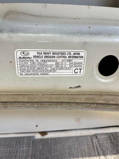 2012-17 Subaru Impreza Hood Panel OEM