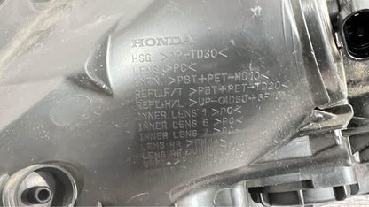 2016-17 Honda Accord Sedan Right Headlight Halogen w/LED OEM