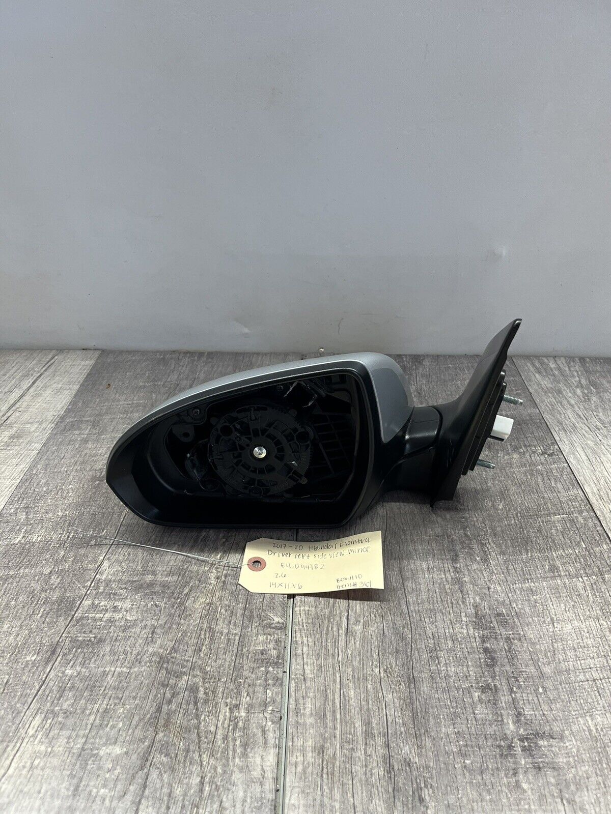 2017-20 Hyundai Elantra Driver Left Side View Door Mirror Assembly  NO MIRROR!!