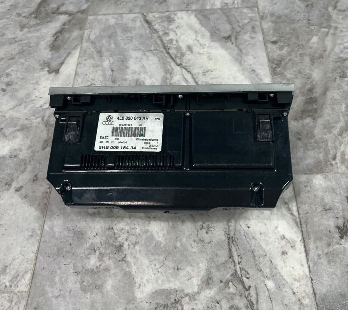 2013-15 Audi Q7 Front A/C Heater Temperature Control w Heat Seats OEM