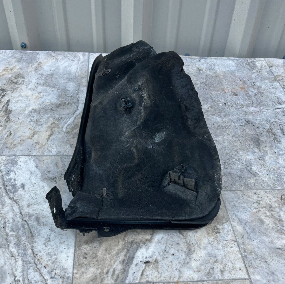 2011-15 Audi Q7 Front Left Side Cowl Panel Firewall Shield Cover Trim OEM