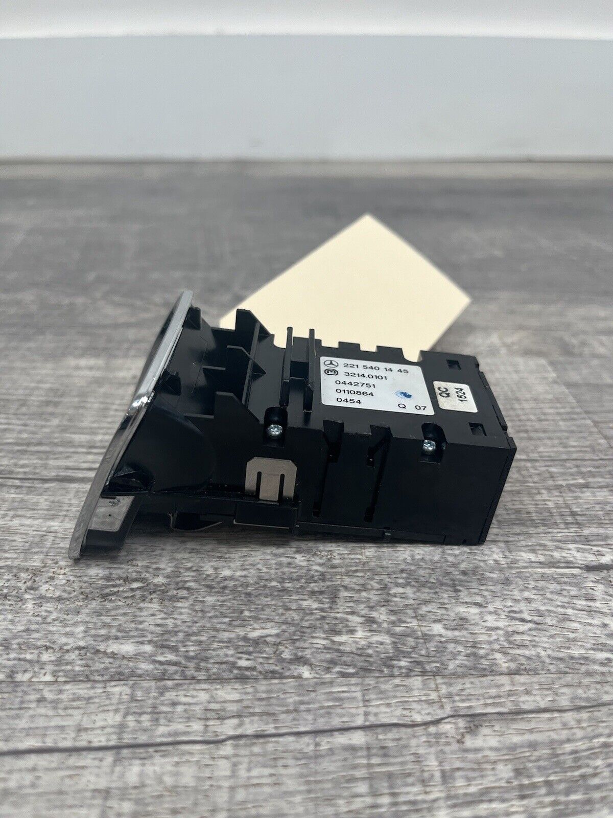 2007-14 Mercedes W221 S63 CL550 Electronic Parking Button Switch  OEM